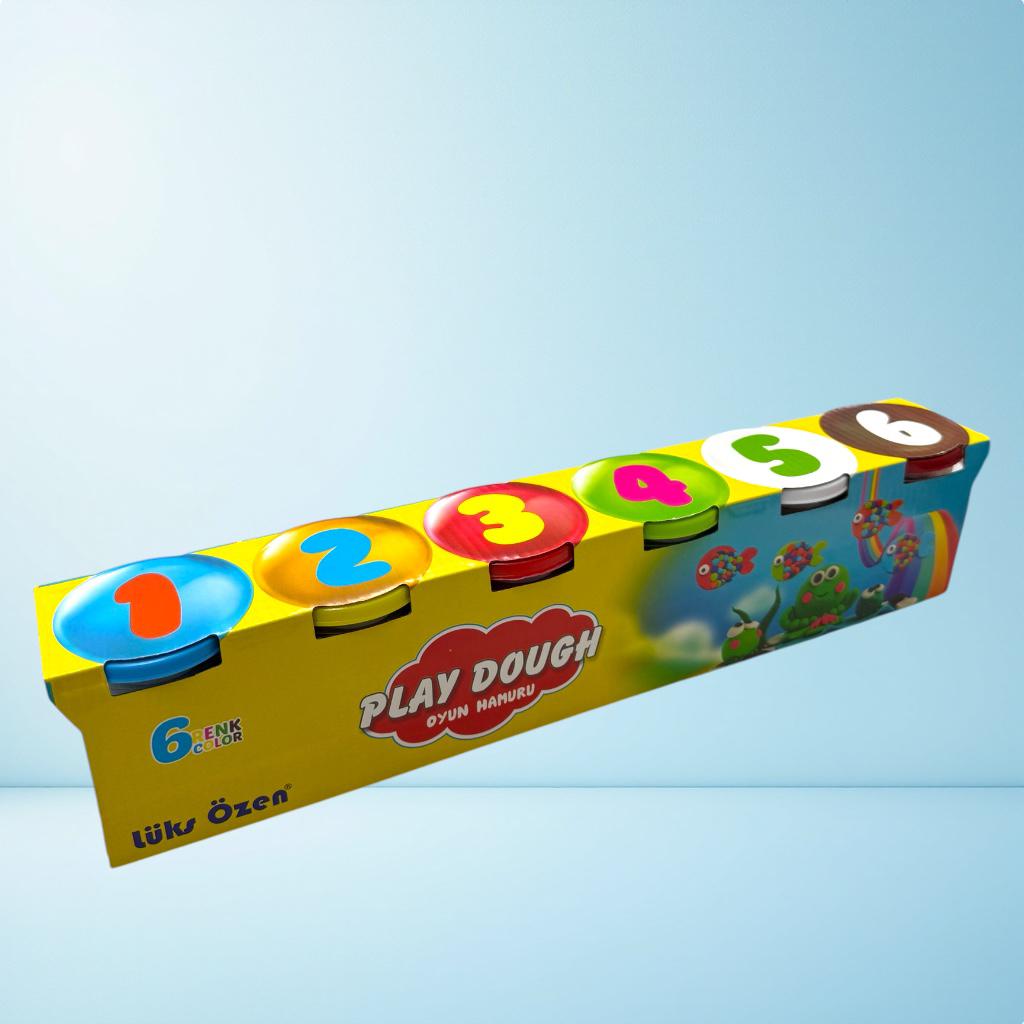 LÜKS ÖZEN 6 RENK OYUN HAMURU